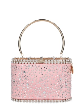 Rosantica: Holli Illusione viscose top handle bag - Pink - women_0 | Luisa Via Roma