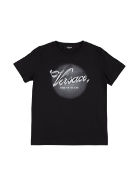 versace - t-shirts - kid fille - offres