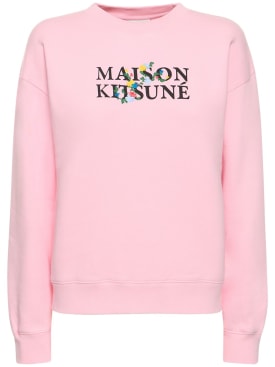maison kitsuné - sweatshirts - women - sale
