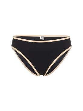 Toteme: Tech bikini bottoms - Nero - women_0 | Luisa Via Roma