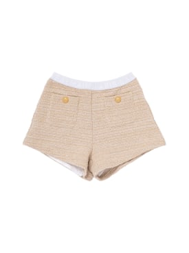 balmain - shorts - kids-girls - ss24