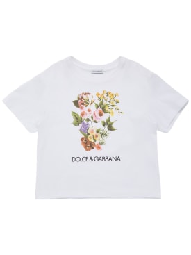 dolce & gabbana - t-shirts & tanks - junior-girls - ss24