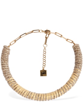 Rosantica: Halskette aus Raffia „Lula“ - Beige - women_0 | Luisa Via Roma