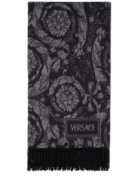 Versace: Manta Barocco Renaissance - Negro - ecraft_0 | Luisa Via Roma