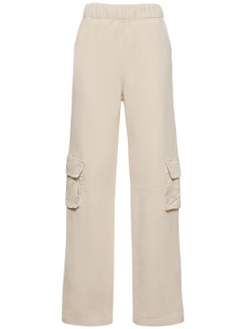Les Tien: Chandra Classico工装裤 - 白色 - women_0 | Luisa Via Roma