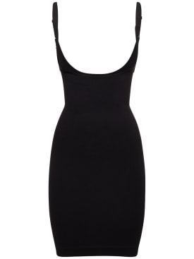 Andreadamo: Vestido corto de jersey - Negro - women_0 | Luisa Via Roma