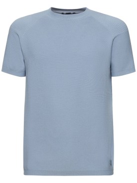 Alphatauri: Fosos 티셔츠 - Stone Blue - men_0 | Luisa Via Roma