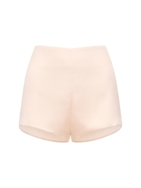 The Andamane: Shorts con cintura alta - Blanco - women_0 | Luisa Via Roma