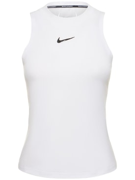 Nike: Tennis-Tanktop "Dri-Fit" - Weiß - women_0 | Luisa Via Roma