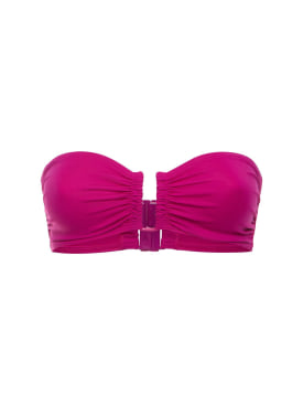 Eres: Top bikini a fascia Show - Rosa - women_0 | Luisa Via Roma