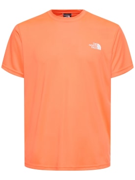 The North Face: T-shirt Red Box con stampa - Vivid Flame - men_0 | Luisa Via Roma