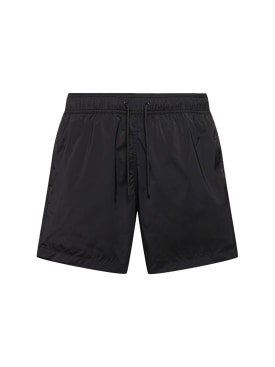 FRESCOBOL CARIOCA: Shorts mare Salvador in nylon - Nero - men_0 | Luisa Via Roma