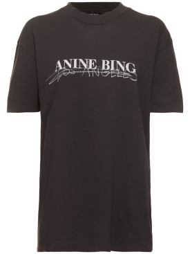 anine bing - t-shirt - donna - ss24