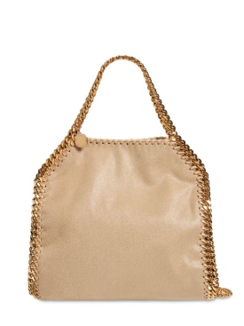 Stella McCartney: Mini 3Chain Falabella faux leather bag - Butter Cream - women_0 | Luisa Via Roma