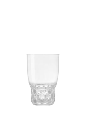 Kartell: Set of 4 water glasses - Transparent - ecraft_0 | Luisa Via Roma