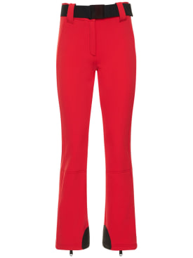 Goldbergh: Pippa softshell ski pants - Red - women_0 | Luisa Via Roma