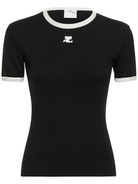 courreges - t-shirts - women - ss24