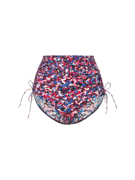 Marant Etoile: Nelaris printed bikini bottoms - Pink /Blue - women_0 | Luisa Via Roma