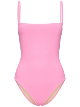 Lido: Tre geometrical one piece swimsuit - Pink - women_0 | Luisa Via Roma