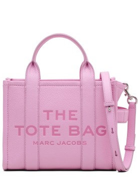 Marc Jacobs: Kleine Handtasche aus Leder „The Small Tote“ - Fluro Candy - women_0 | Luisa Via Roma