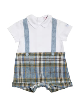 il gufo - rompers - baby-boys - ss24