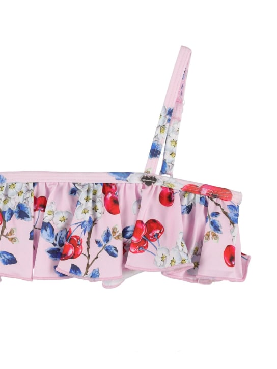 Monnalisa: Bikini de techno con estampado - Multicolor - kids-girls_1 | Luisa Via Roma