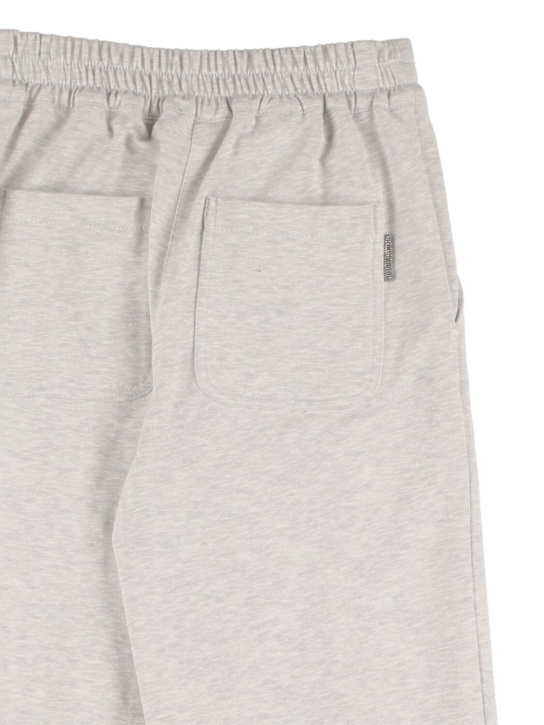 Brunello Cucinelli: ライトコットンスウェットパンツ - ライトグレー - kids-girls_1 | Luisa Via Roma