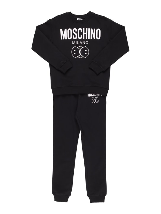 Printed cotton sweatshirt - Moschino - Boys