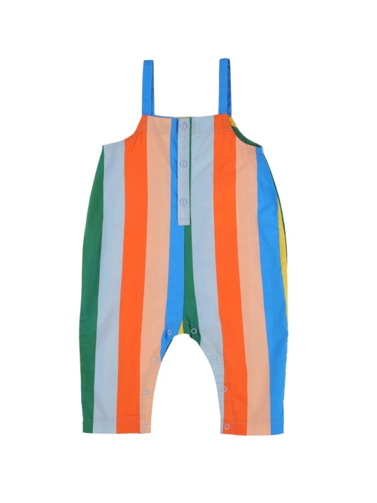 Striped cotton jumpsuit - Tiny Cottons - Girls | Luisaviaroma