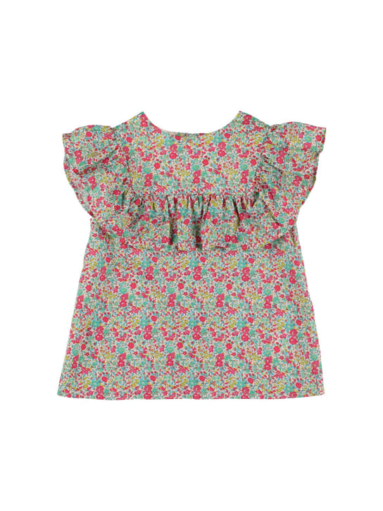Bonpoint: BLUSE AUS BAUMWOLLE - Bunt - kids-girls_0 | Luisa Via Roma