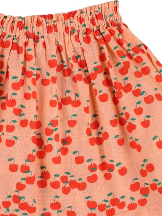 Tiny Cottons: ROCK AUS BAUMWOLLE MIT DRUCK - Pink/Rot - kids-girls_1 | Luisa Via Roma