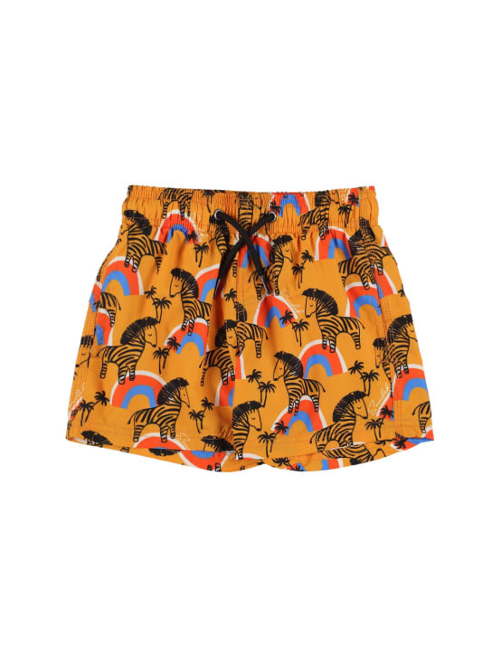 Printed Nylon Swim Shorts - Men - Ready-to-Wear