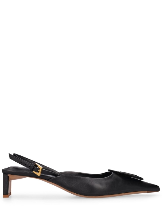 luisaviaroma.com | Mules en cuir Les Chaussures Duelo 45 mm