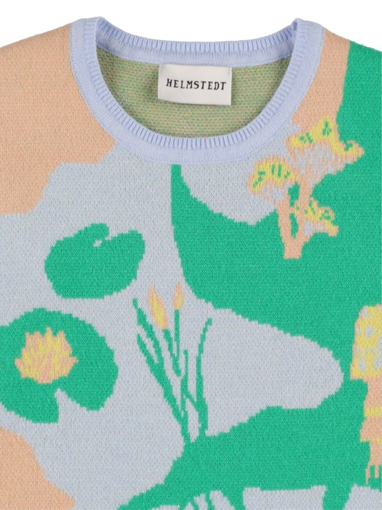 Helmstedt: BAUMWOLLSTRICKPULLOVER MIT DRUCK - Bunt - kids-girls_1 | Luisa Via Roma