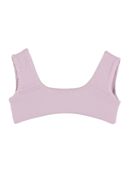 Marysia: Haut de bikini Bumby Trulli - Violet - kids-girls_0 | Luisa Via Roma