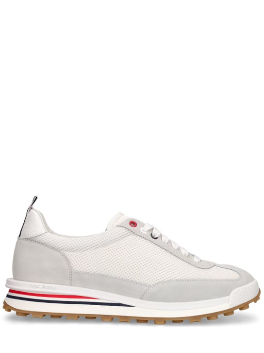 Thom browne hot sale white sneakers