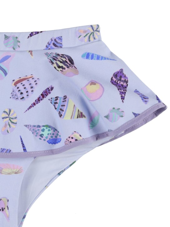Marysia: Bañador de lycra estampado xon volantes - Azul Claro - kids-girls_1 | Luisa Via Roma