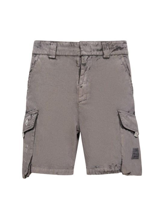 A-COLD-WALL*: A-Cold-Wall* x Timberland cargo shorts - Grey - men_0 | Luisa Via Roma