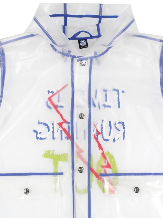 North Sails: 再生PVC防风夹克 - 透明 - kids-boys_1 | Luisa Via Roma