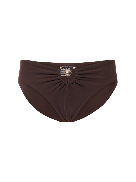 Christopher Esber: Bas de bikini - Marron - women_0 | Luisa Via Roma