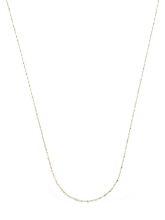 Federica Tosi: Lace Camille long chain necklace - Gold - women_0 | Luisa Via Roma