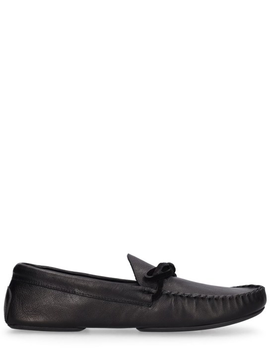 Lucca leather loafers - The Row - Women | Luisaviaroma