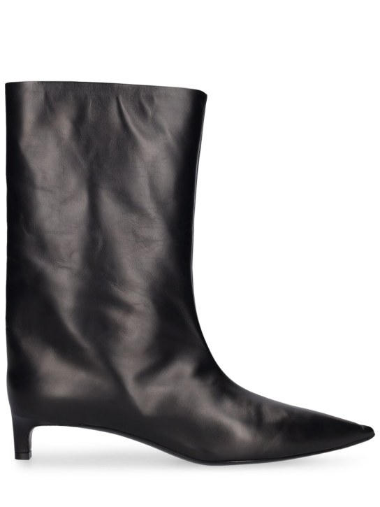 35mm leather ankle boots - Jil Sander - Women | Luisaviaroma