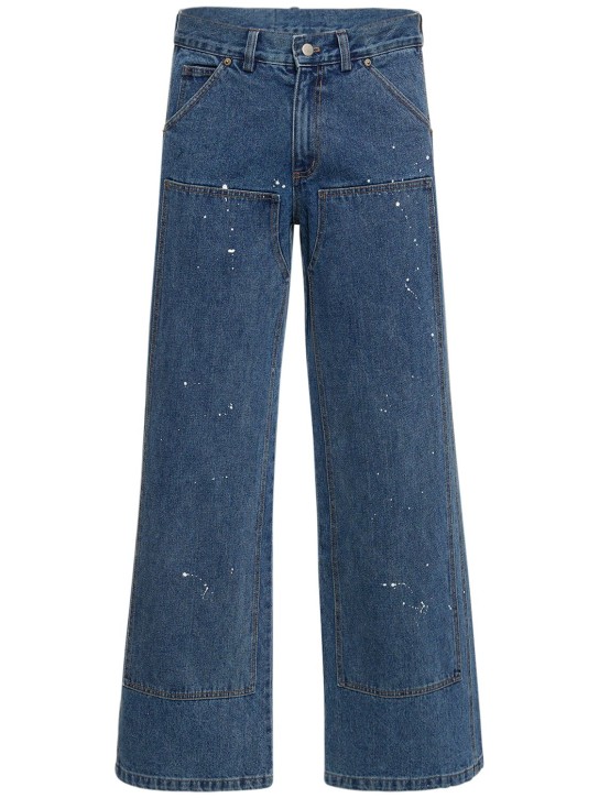 Vintage top painted jeans