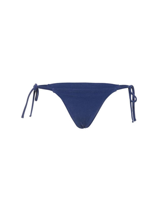 Tropic Of C: Slip bikini Praia stampati - Blu - women_0 | Luisa Via Roma