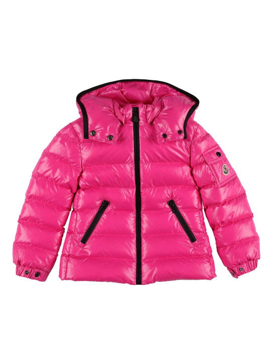 Moncler: Bady 다운 재킷 - 다크 핑크 - kids-girls_0 | Luisa Via Roma