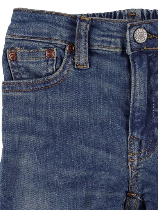 Polo Ralph Lauren: Jeans de denim de algodón lavados a piedra - kids-boys_1 | Luisa Via Roma