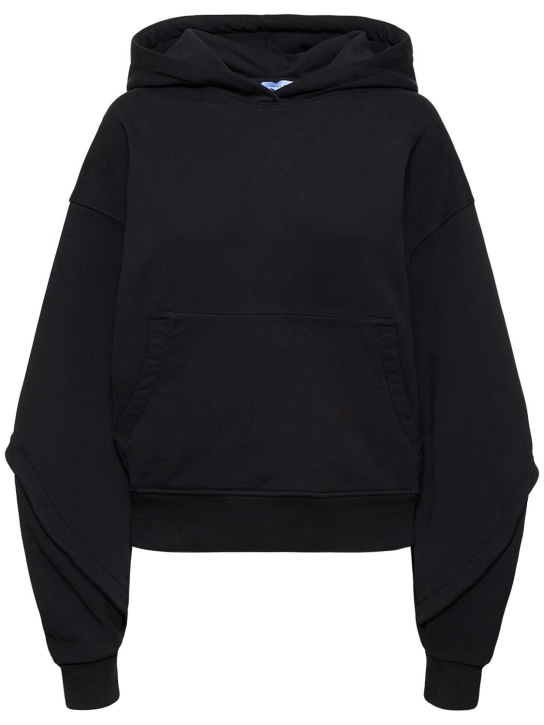 Puff sleeve clearance hoodie