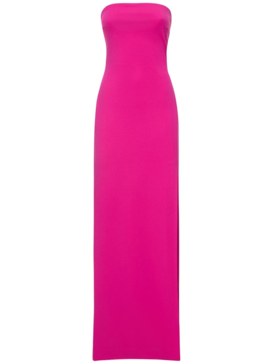 Solace London: Vestito Zora in crepe - Fucsia - women_0 | Luisa Via Roma