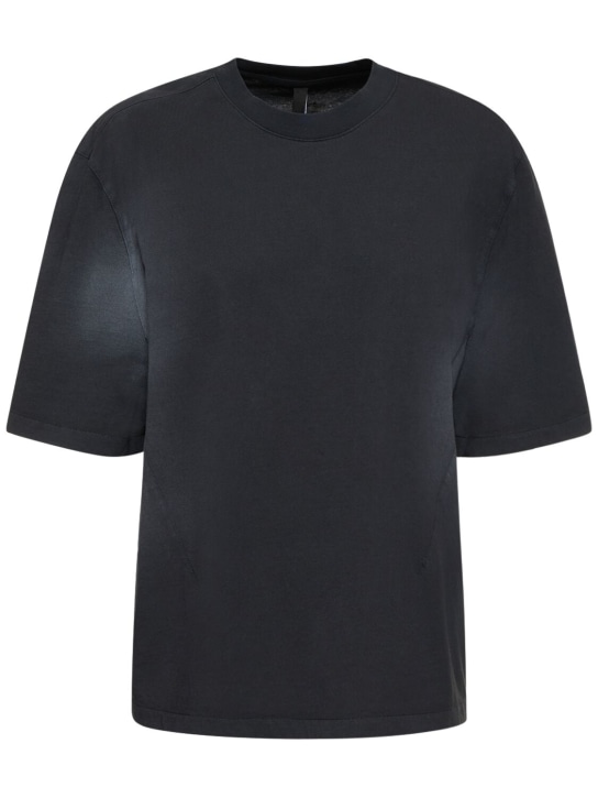 Entire Studios: Black Washed men's t-shirt - women_0 | Luisa Via Roma